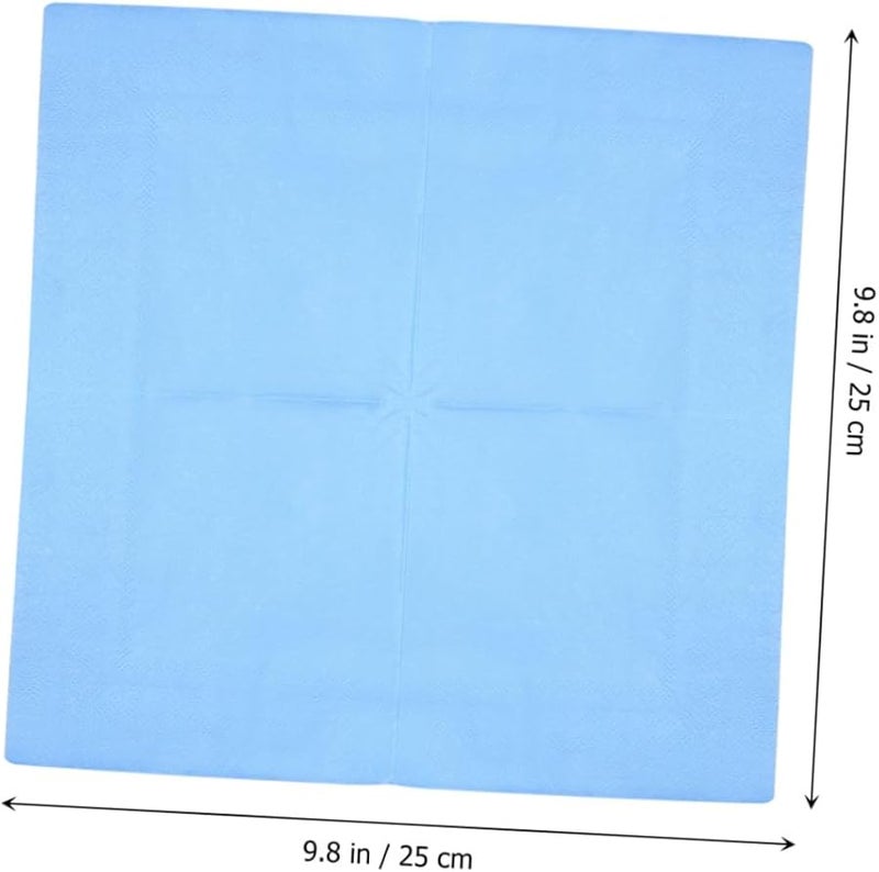 مناديل الكوكتيل 80 حزمة مناديل ورقية ملونة للزفاف حفلة عيد الميلاد - Image 5